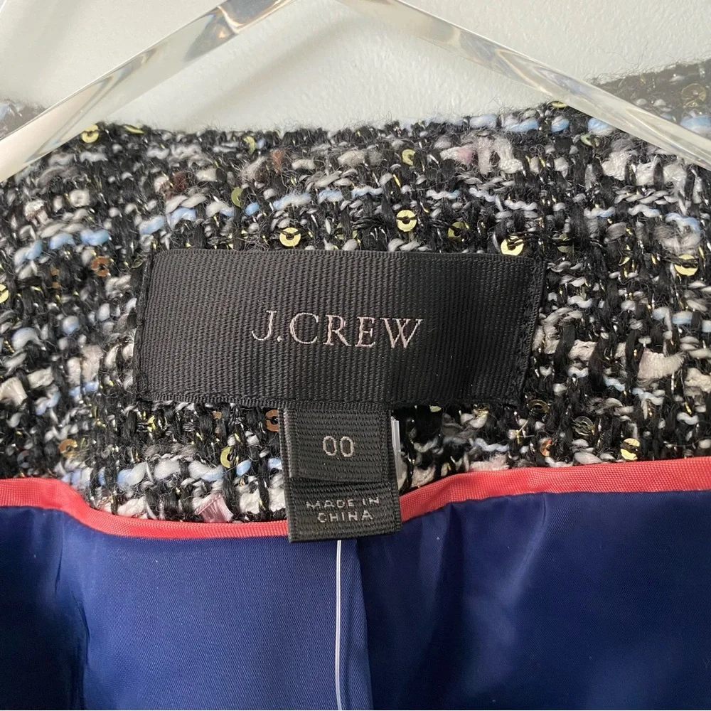 J. CREW boucle tweed jacket NWT $178